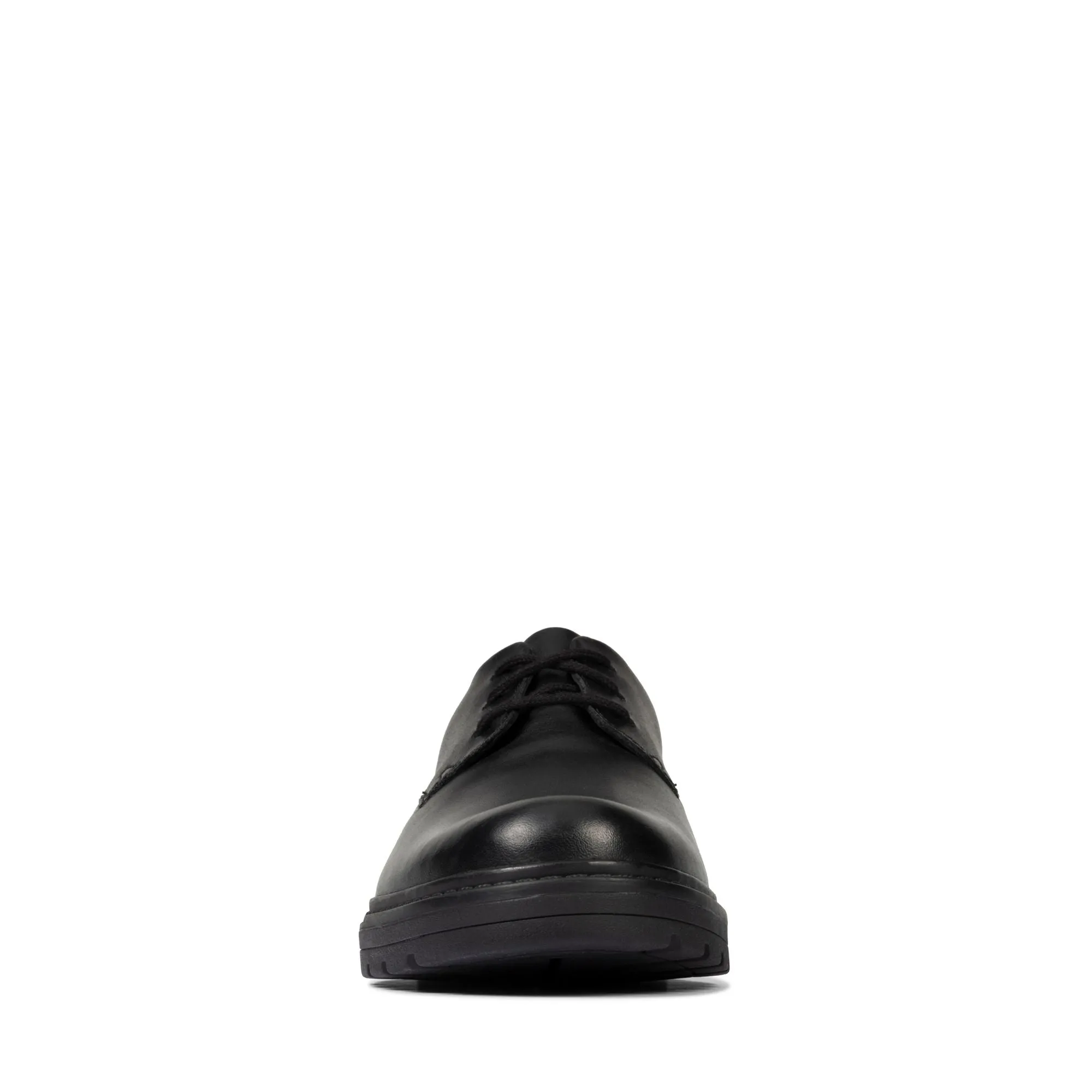 Clarks Loxham Derby Y Black leather