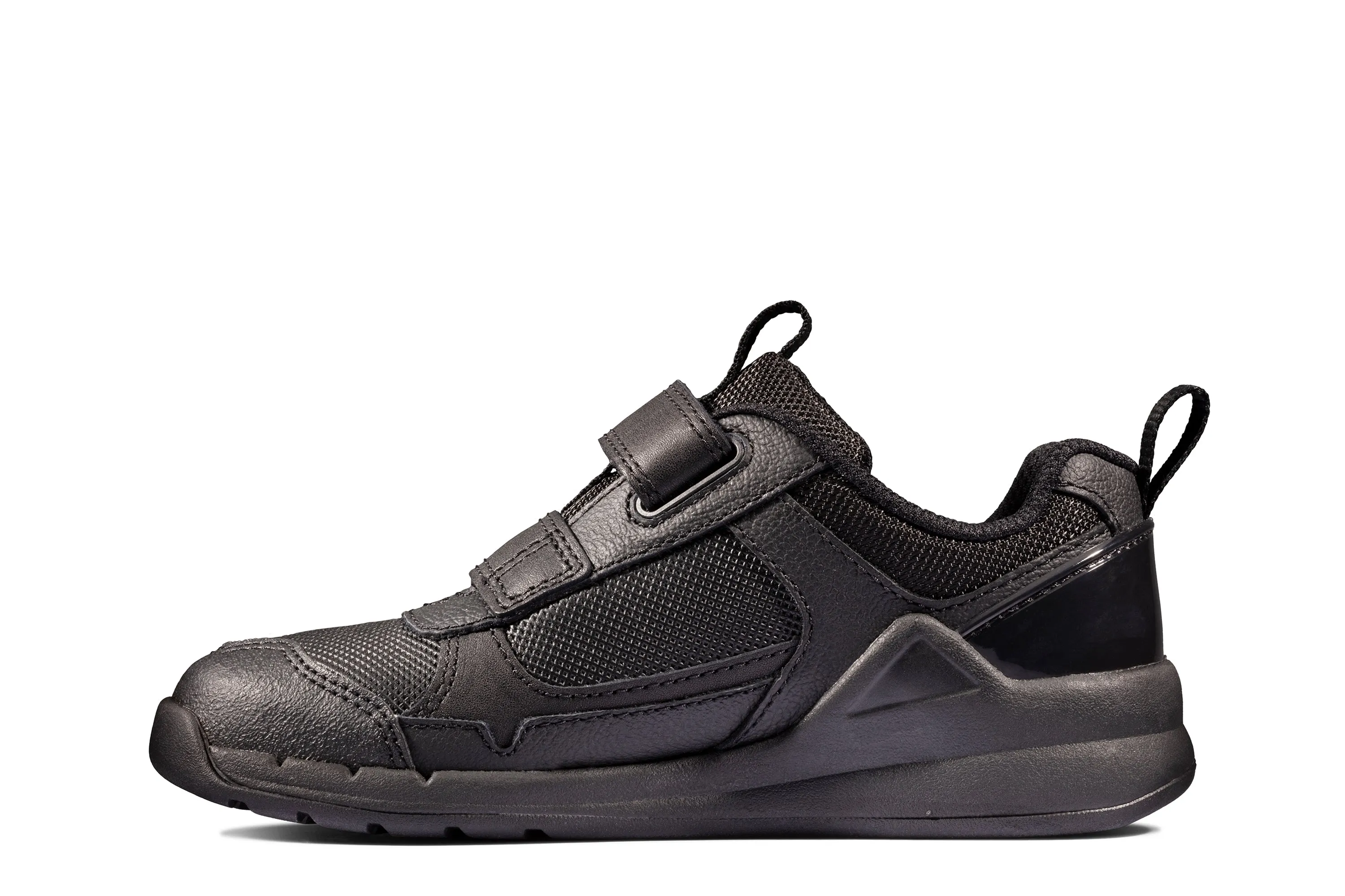 Clarks Orbit Sprint K Black Leather