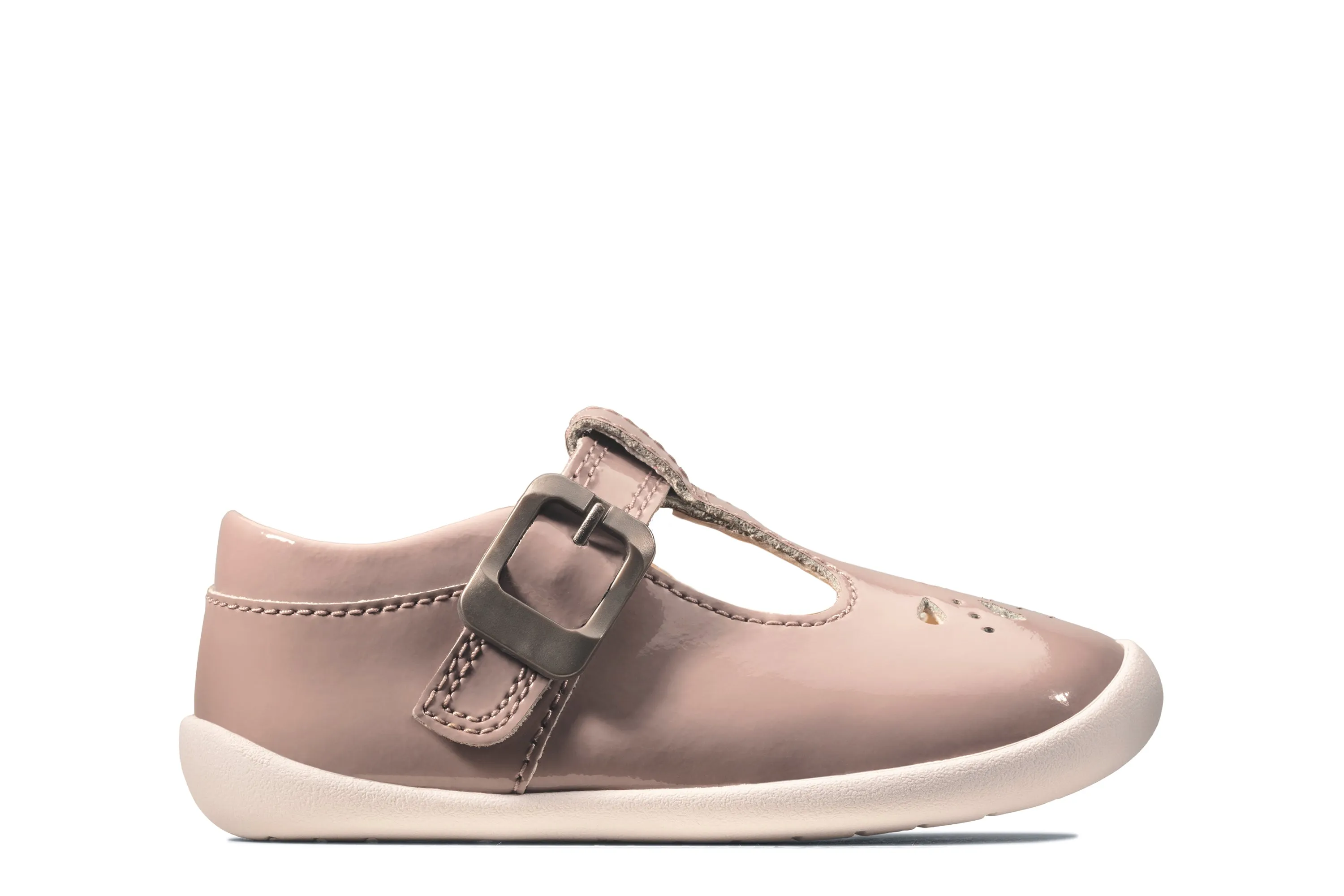 Clarks Roamer Star T 26143463 Pink Patent