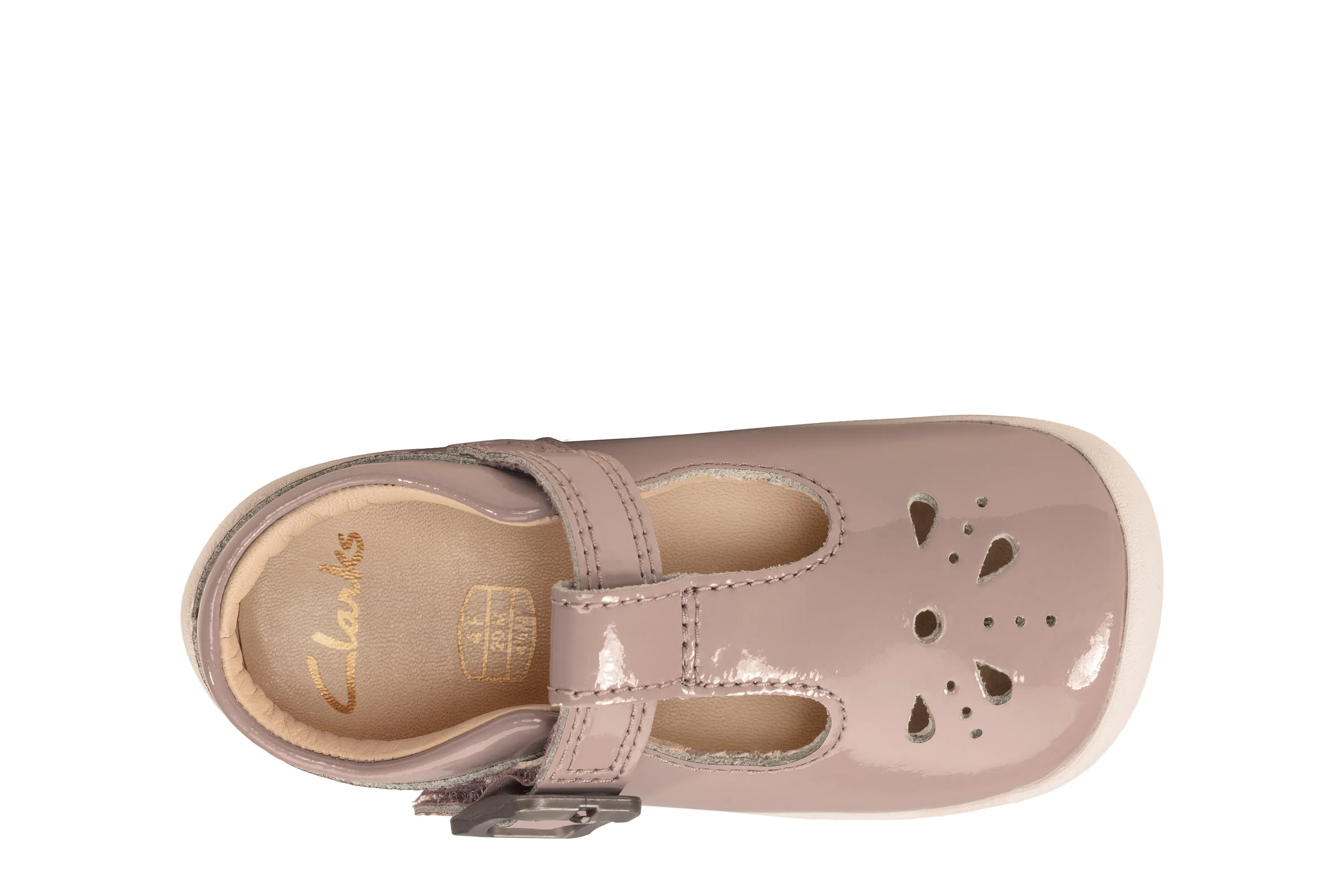 Clarks Roamer Star T 26143463 Pink Patent