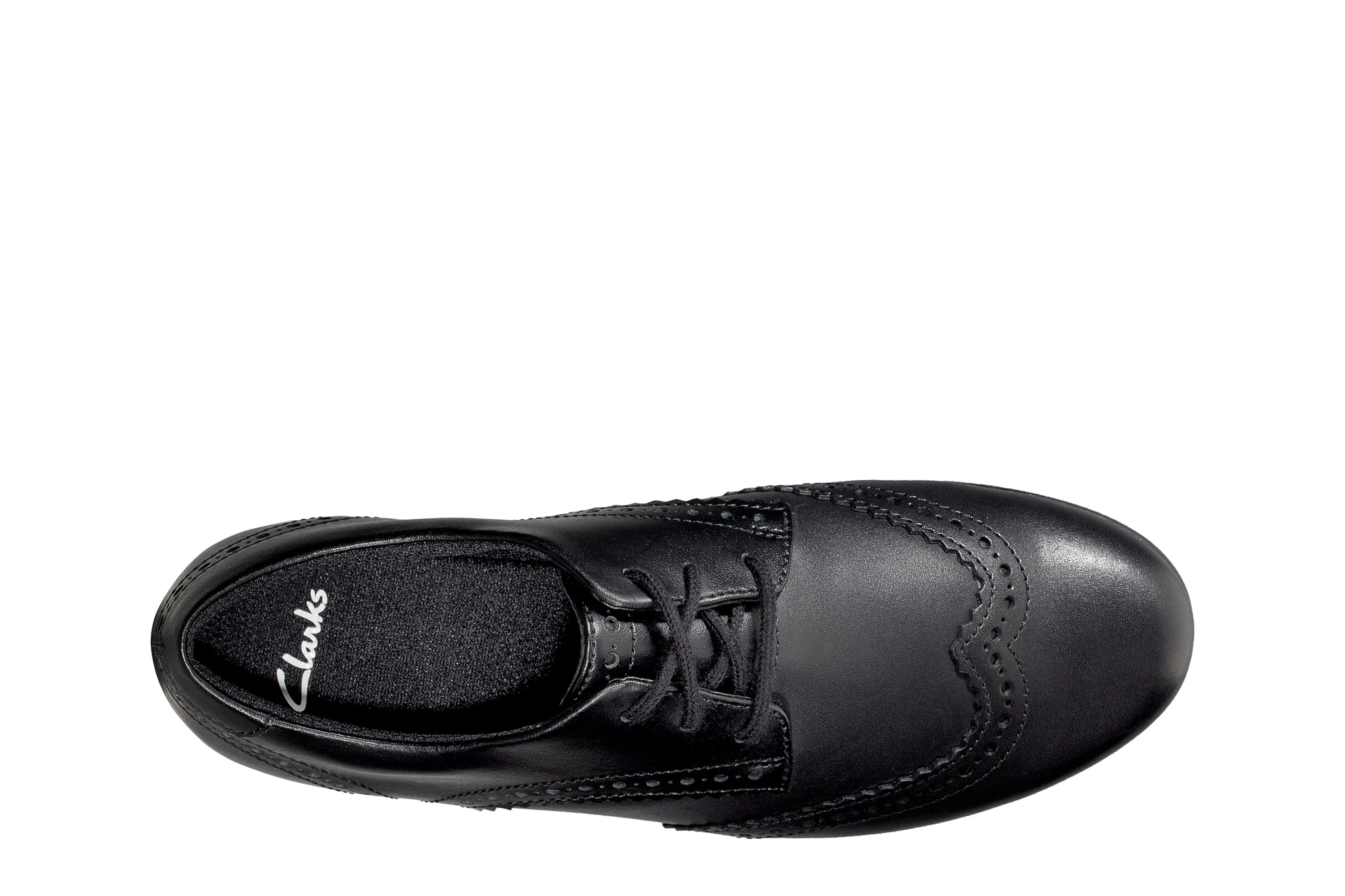 Clarks Scala Lace K Black Leather