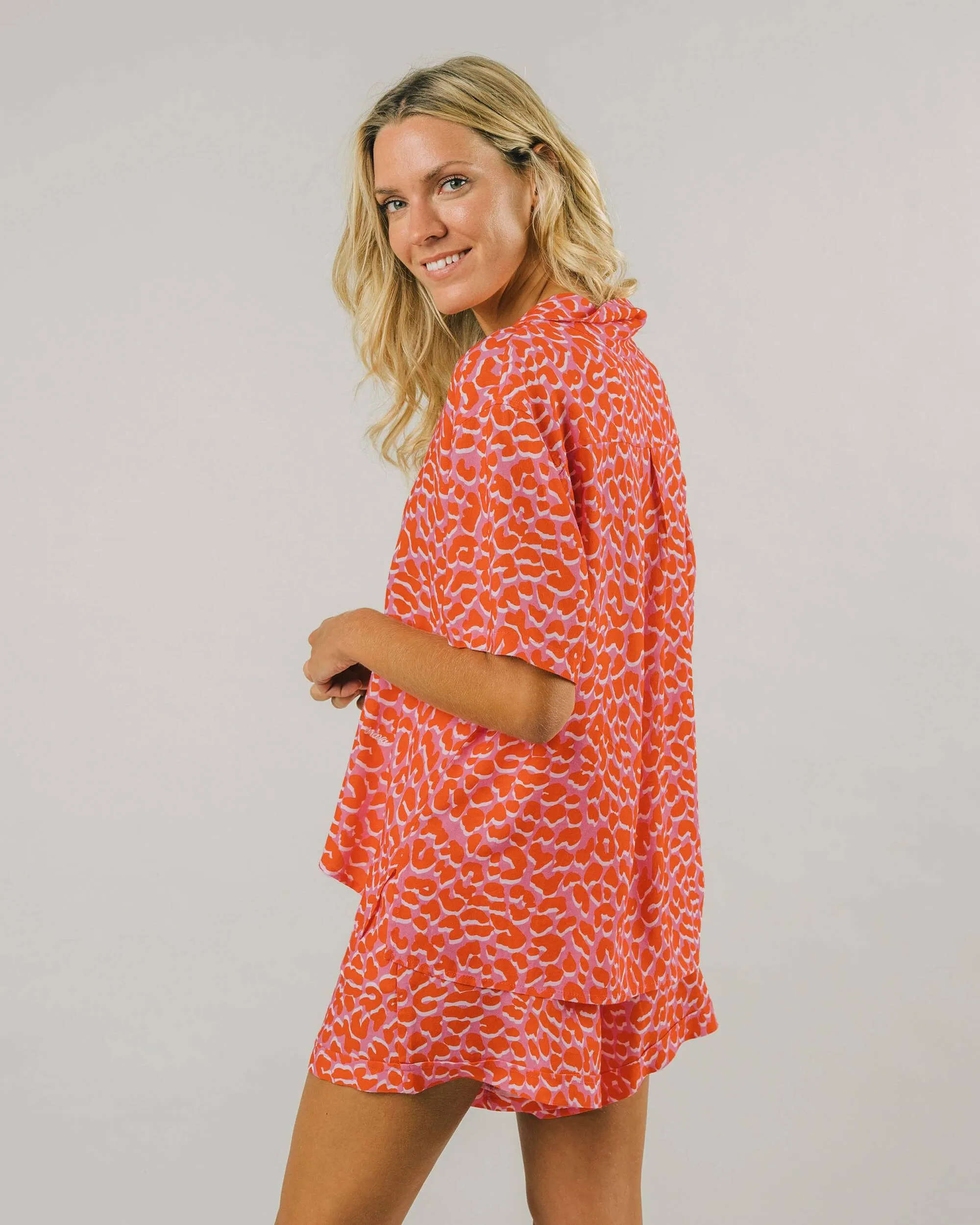Cocktail Aloha Blouse Pink