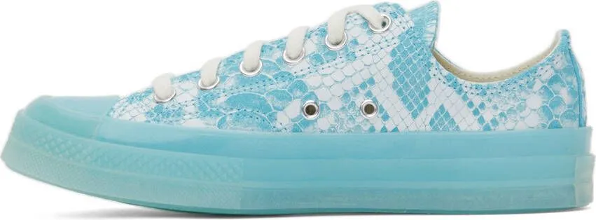 Converse Blue Golf Wang Edition Snake Chuck 70 Sneakers