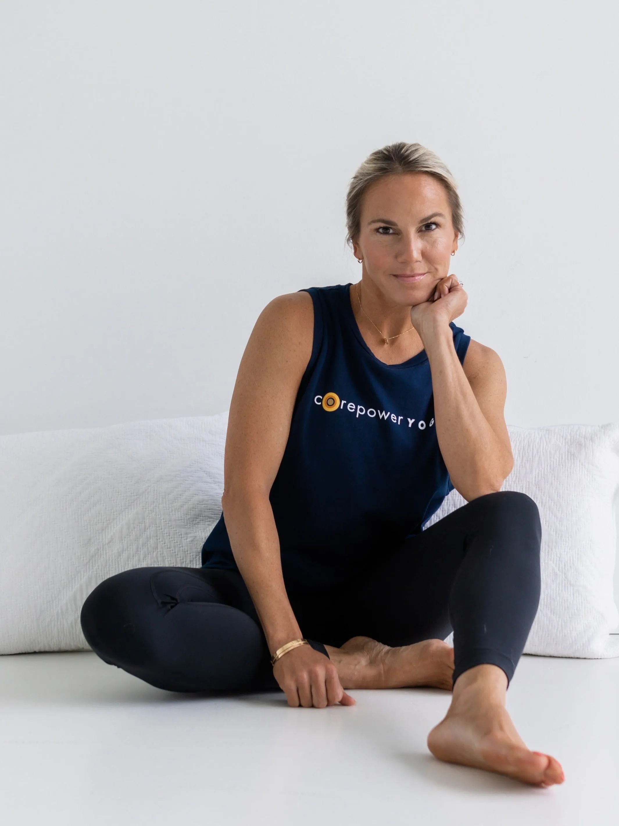 CorePower Yoga High Neck Tank