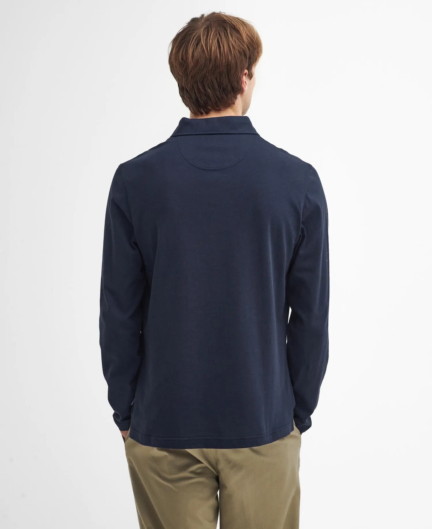  Corpatch Long-Sleeved Polo Shirt     