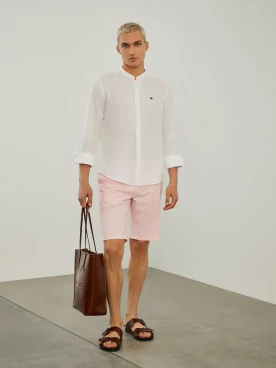 Cotton Bermuda shorts