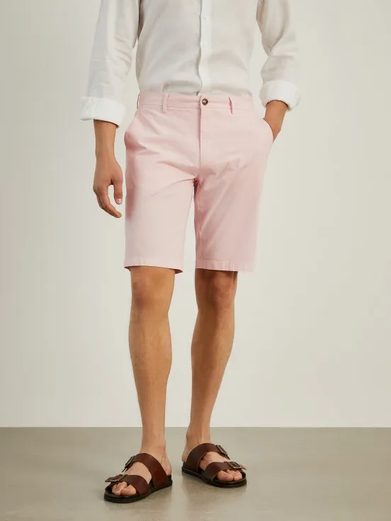 Cotton Bermuda shorts