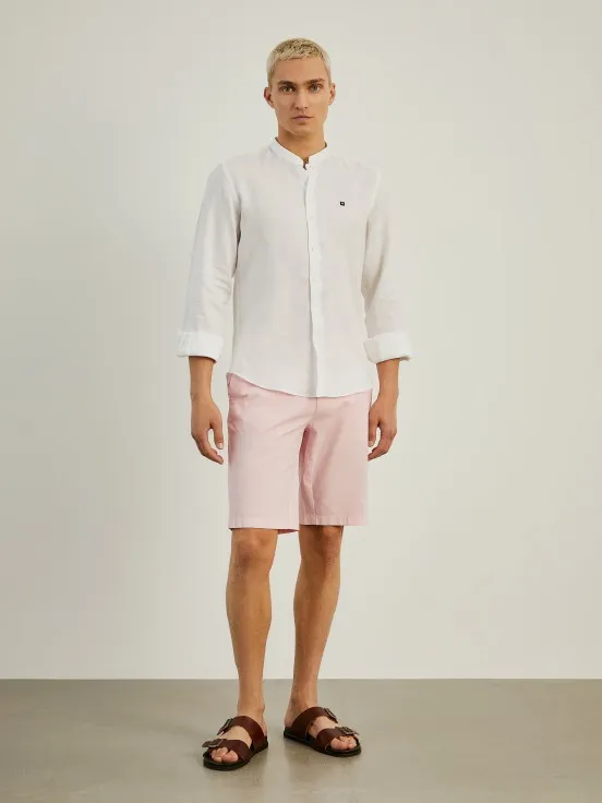 Cotton Bermuda shorts