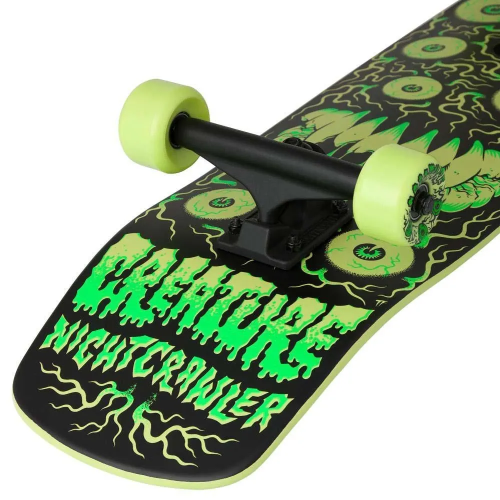 Creature Factory Cruzer Skateboard Night Crawler Multi 8.6