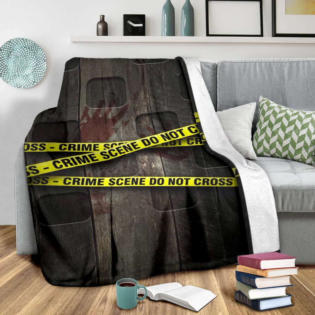 Crime Scene Premium Blanket