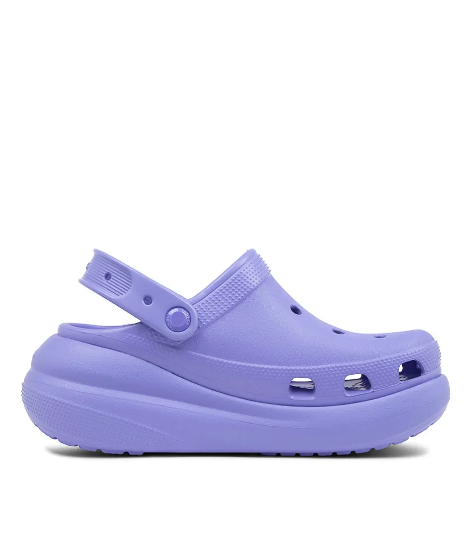 CROCS Classic Crush Clog Violet Croslite Sandals