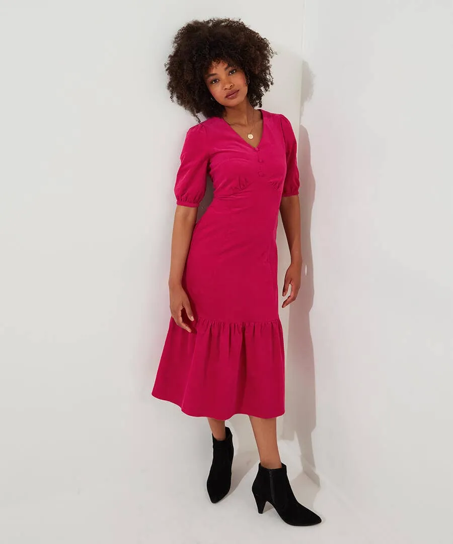 Curiously Cord Dress