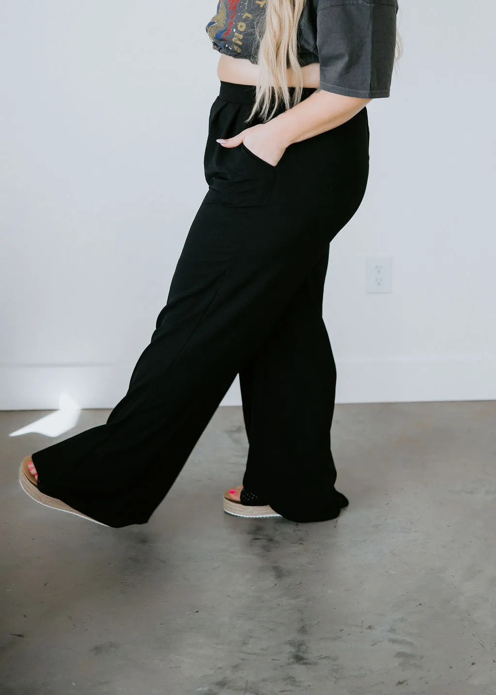 Curvy Etta Wide Leg Pants
