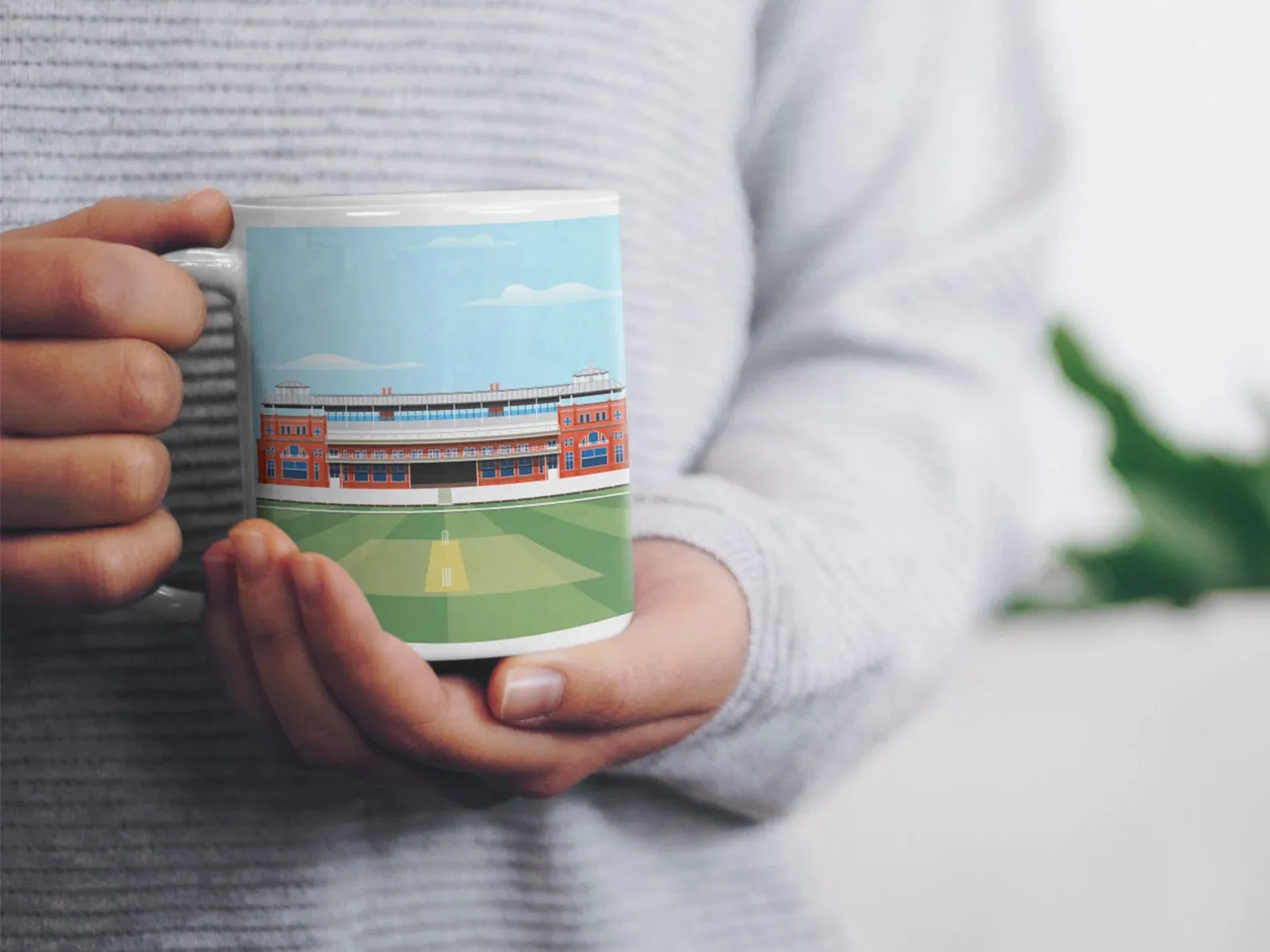 Custom Cricket Ground Mug
