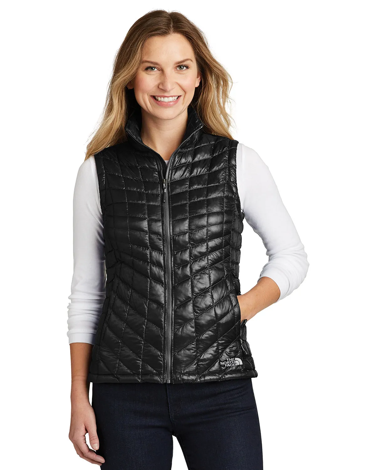 Custom Embroidered The North Face NF0A3LHL Ladies ThermoBall Trekker Vest