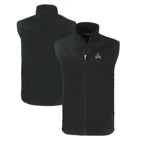 Cutter & Buck  ECU Pirates Black Charter Eco Recycled Full-Zip Vest