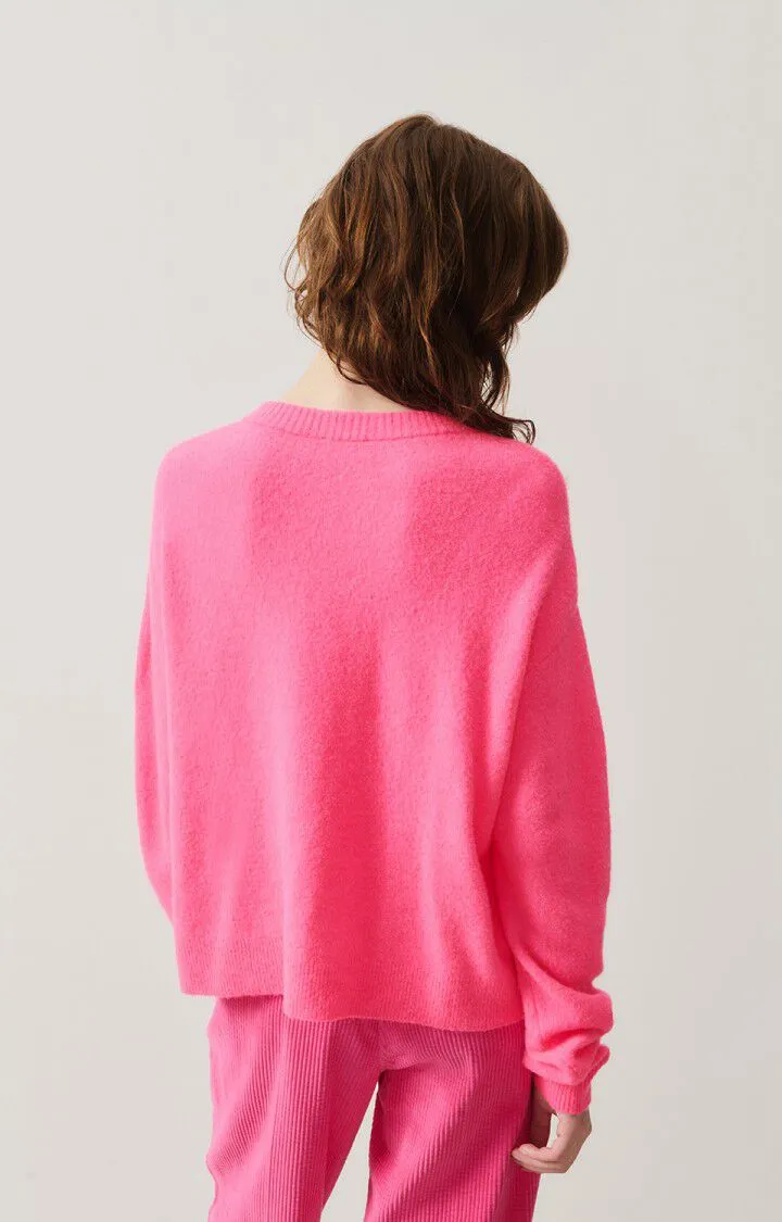 Damsville Cardigan - Rose Fluo