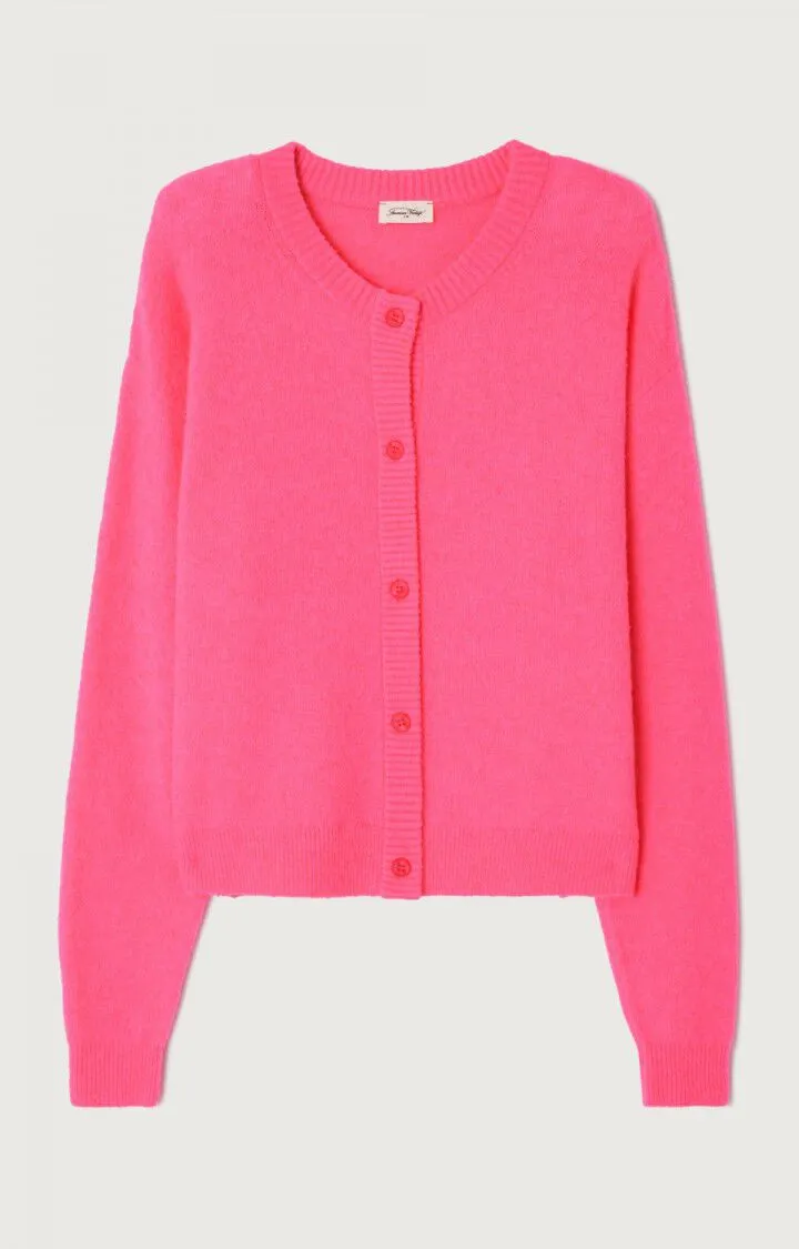 Damsville Cardigan - Rose Fluo