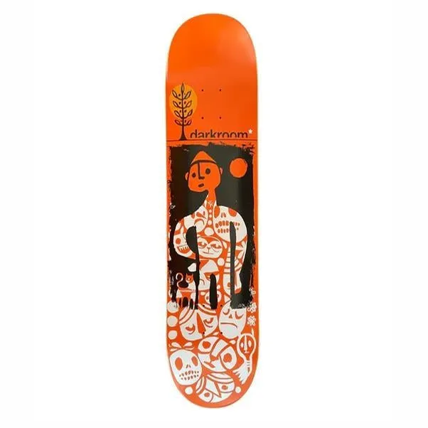 Darkroom Skateboards Scumtashe Skateboard Deck Orange 8.625