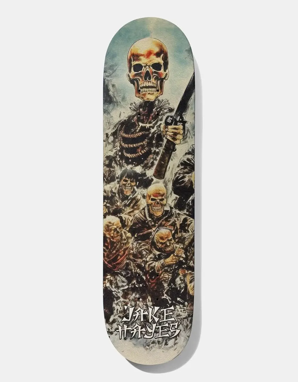 Deathwish Hayes Skull Skateboard Deck - 8.38