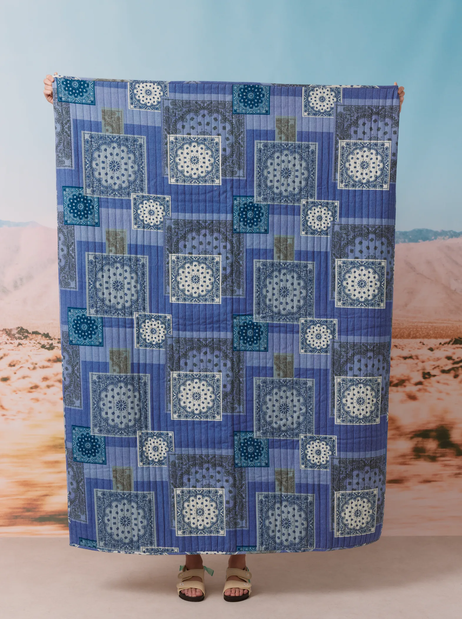 Denim Quilt Blanket