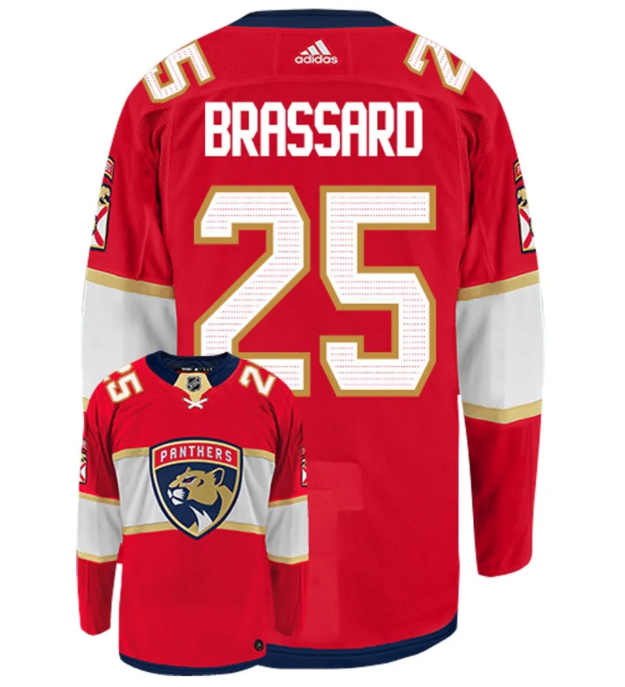 Derick Brassard Florida Panthers Adidas Authentic Home NHL Hockey Jersey     