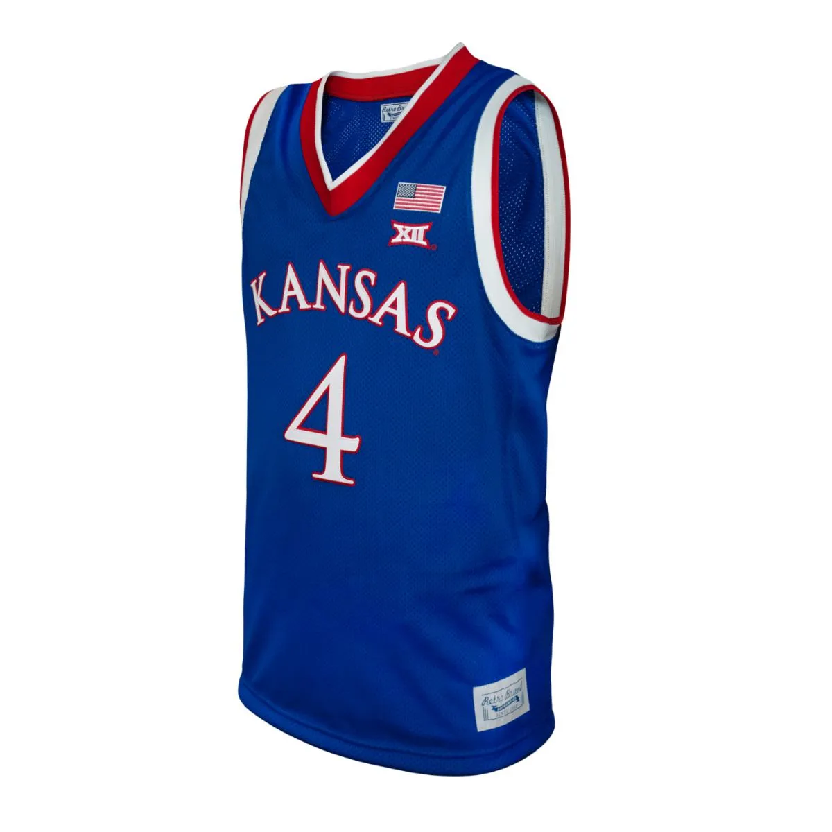 Devonte' Graham #4 Retro Brand Authentic Basketball Blue Jersey