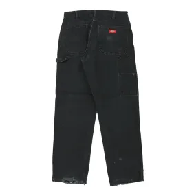 Dickies Carpenter Jeans - 30W 31L Black Cotton