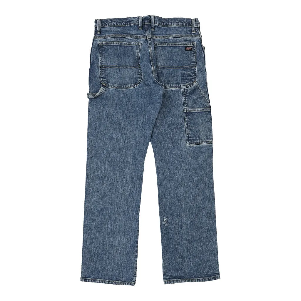 Dickies Carpenter Jeans - 32W 31L Blue Cotton