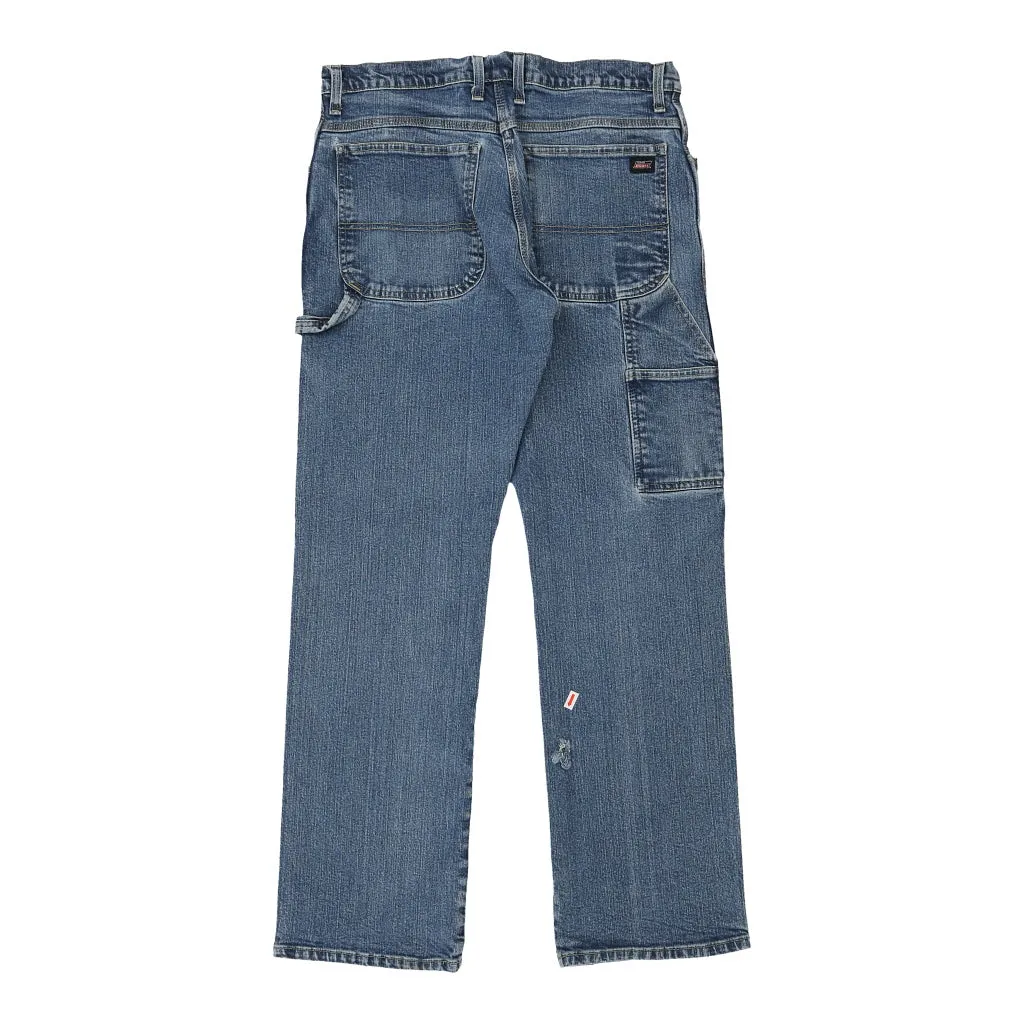 Dickies Carpenter Jeans - 32W 31L Blue Cotton