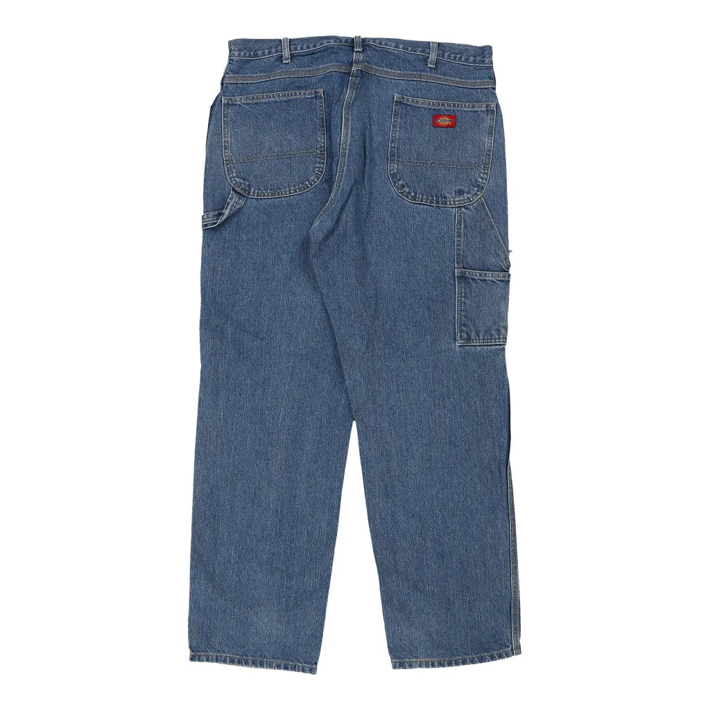 Dickies Carpenter Jeans - 36W 34L Blue Cotton