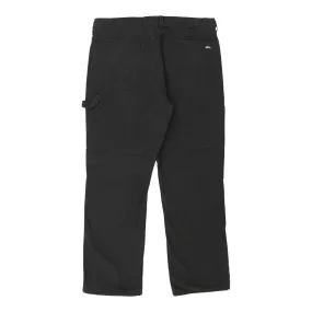 Dickies Carpenter Jeans - 38W 30L Black Cotton