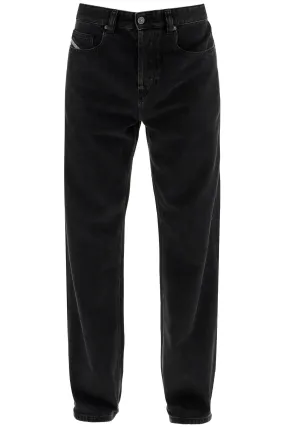 Diesel D Macro Black Wide Leg Jeans