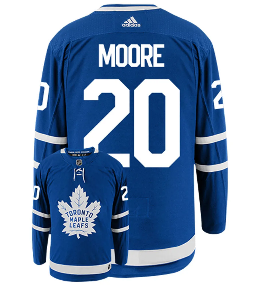 Dominic Moore Toronto Maple Leafs Adidas Authentic Home NHL Hockey Jersey     