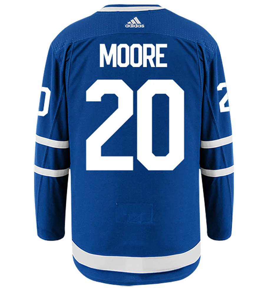 Dominic Moore Toronto Maple Leafs Adidas Authentic Home NHL Hockey Jersey     