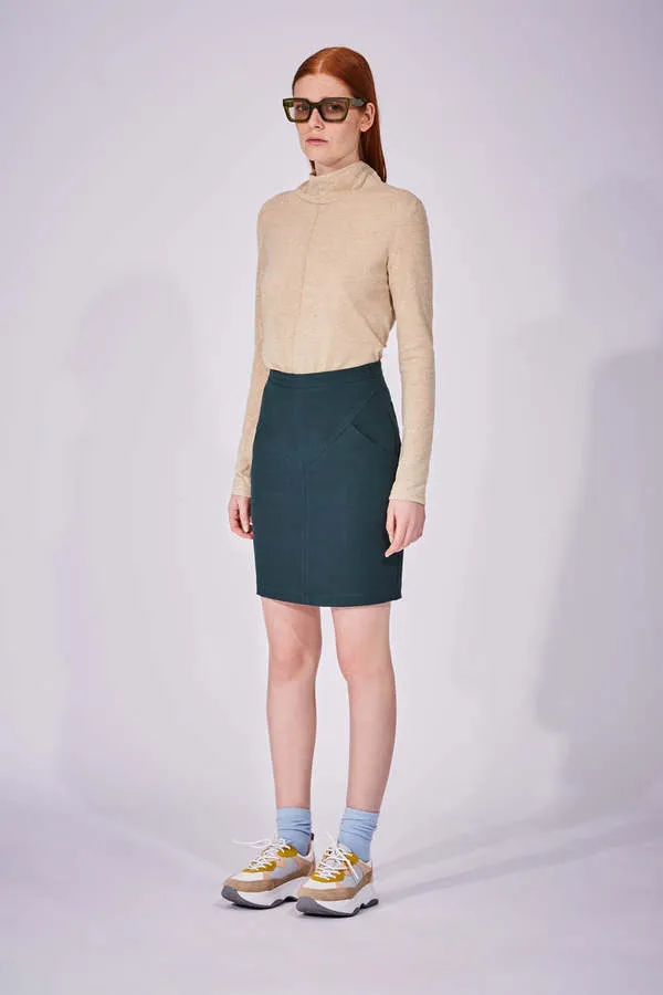DOUBLE TIME skirt - Spruce