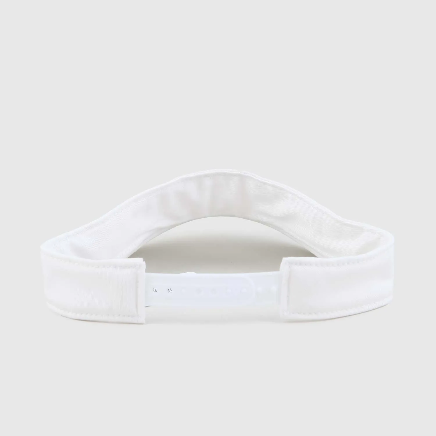 Dsquared2 White Tennis Style Visor Hat