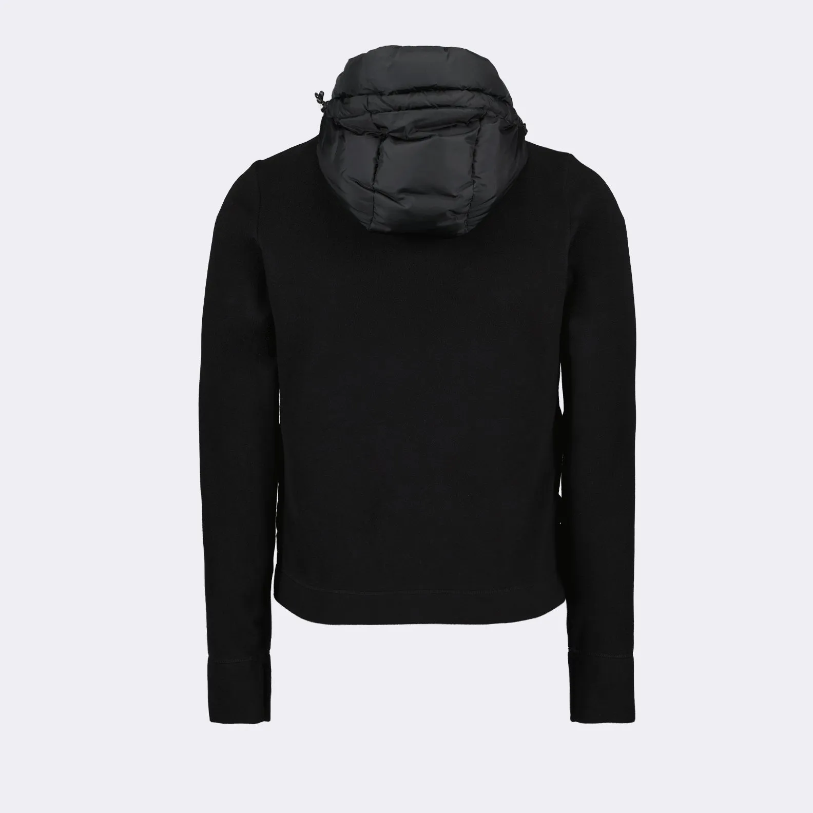 Dual Fabric Black Jacket