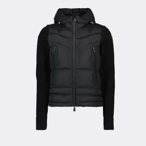 Dual Fabric Black Jacket