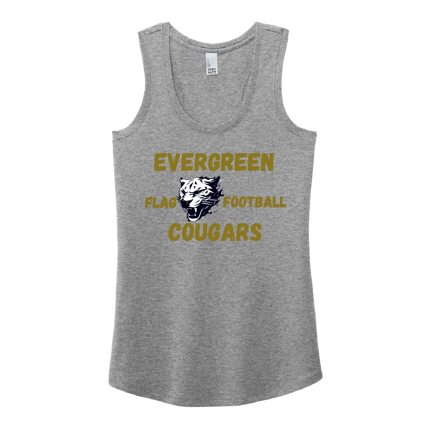 Evergreen Flag Football Women’s Perfect Tri  Racerback Tank