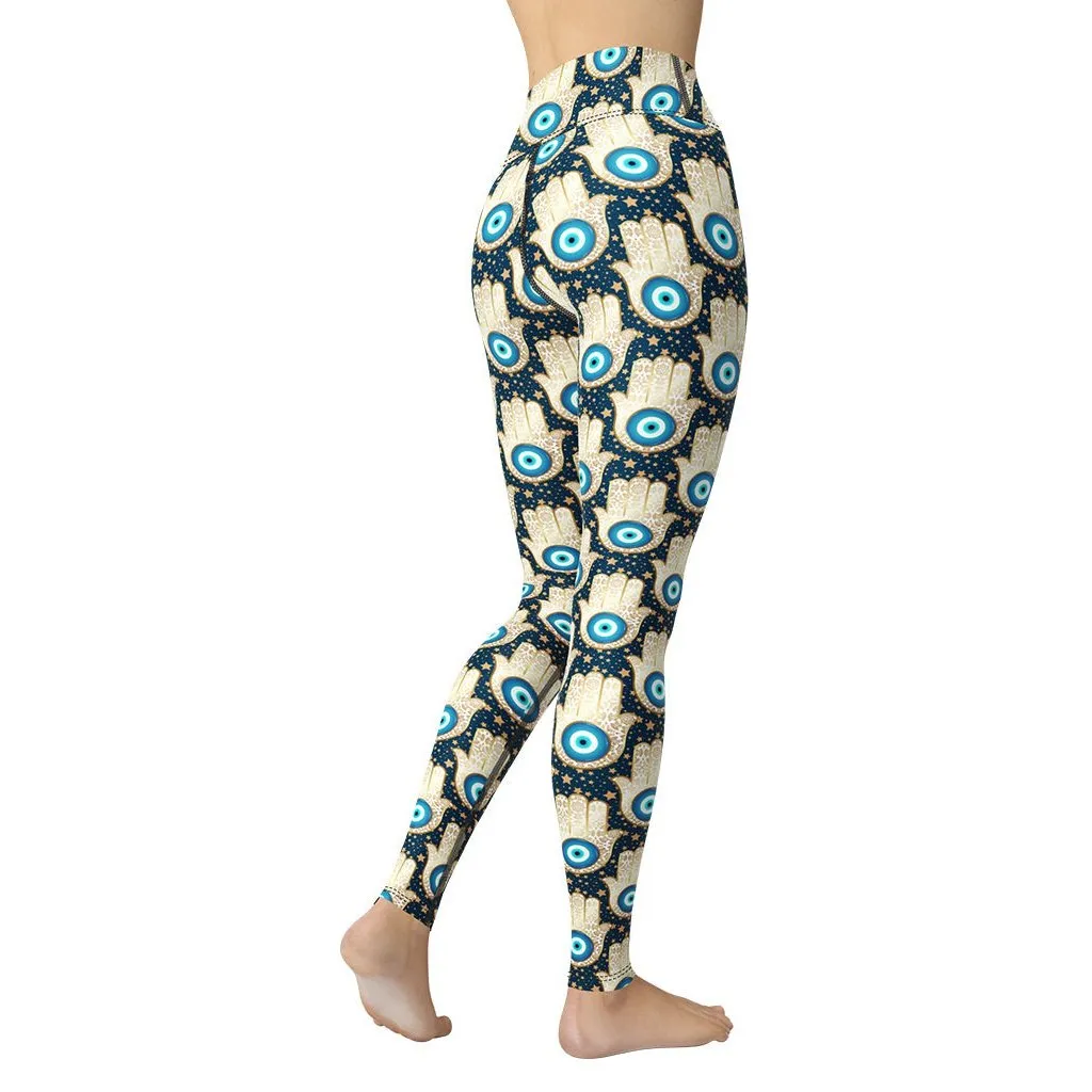 Eye Talisman Yoga Leggings