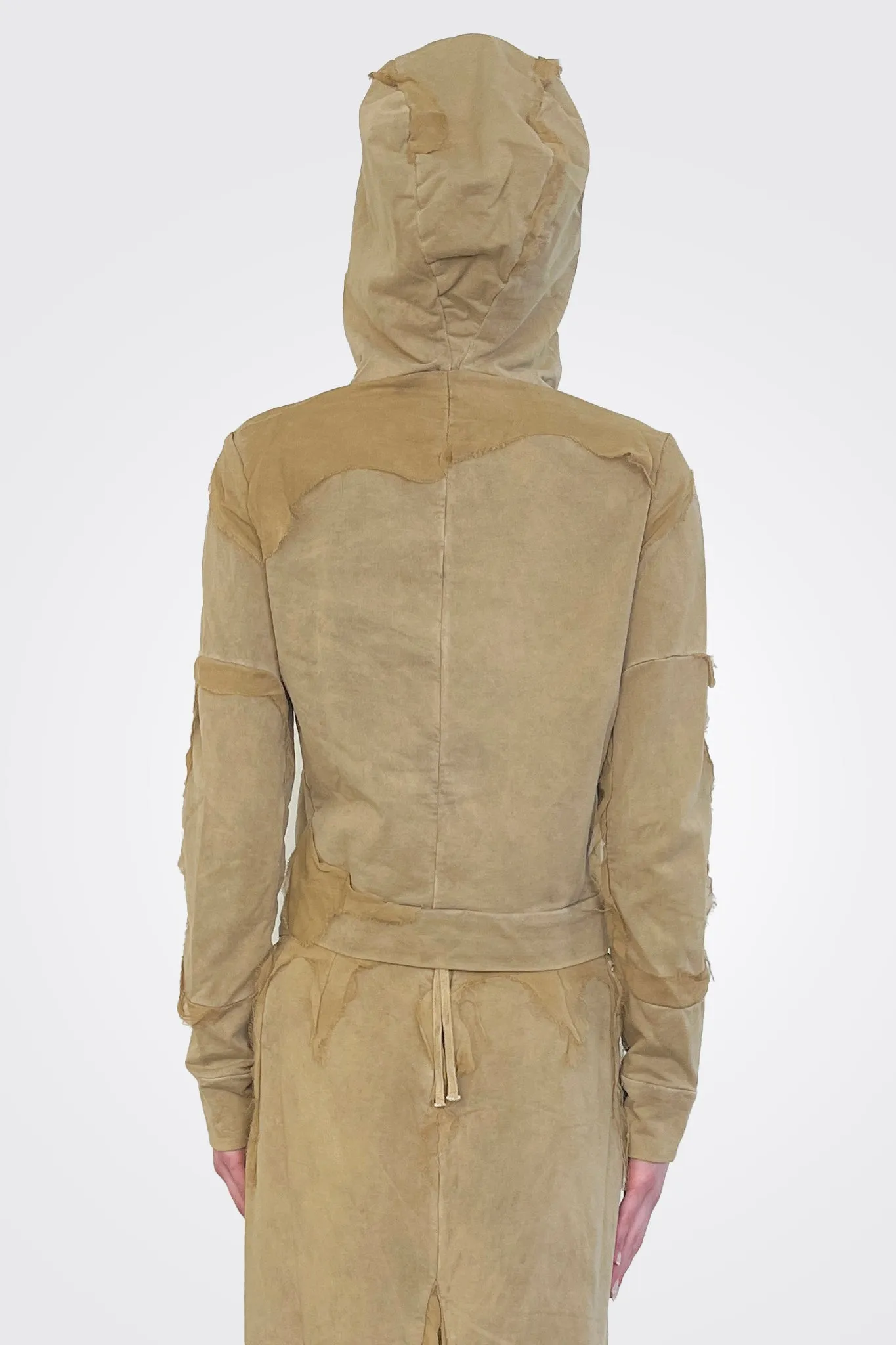 Felpa Cappuccio Hoodie - Khaki