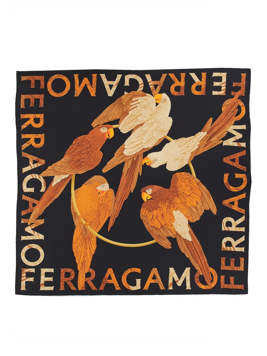 FERRAGAMO    SILK SCARF