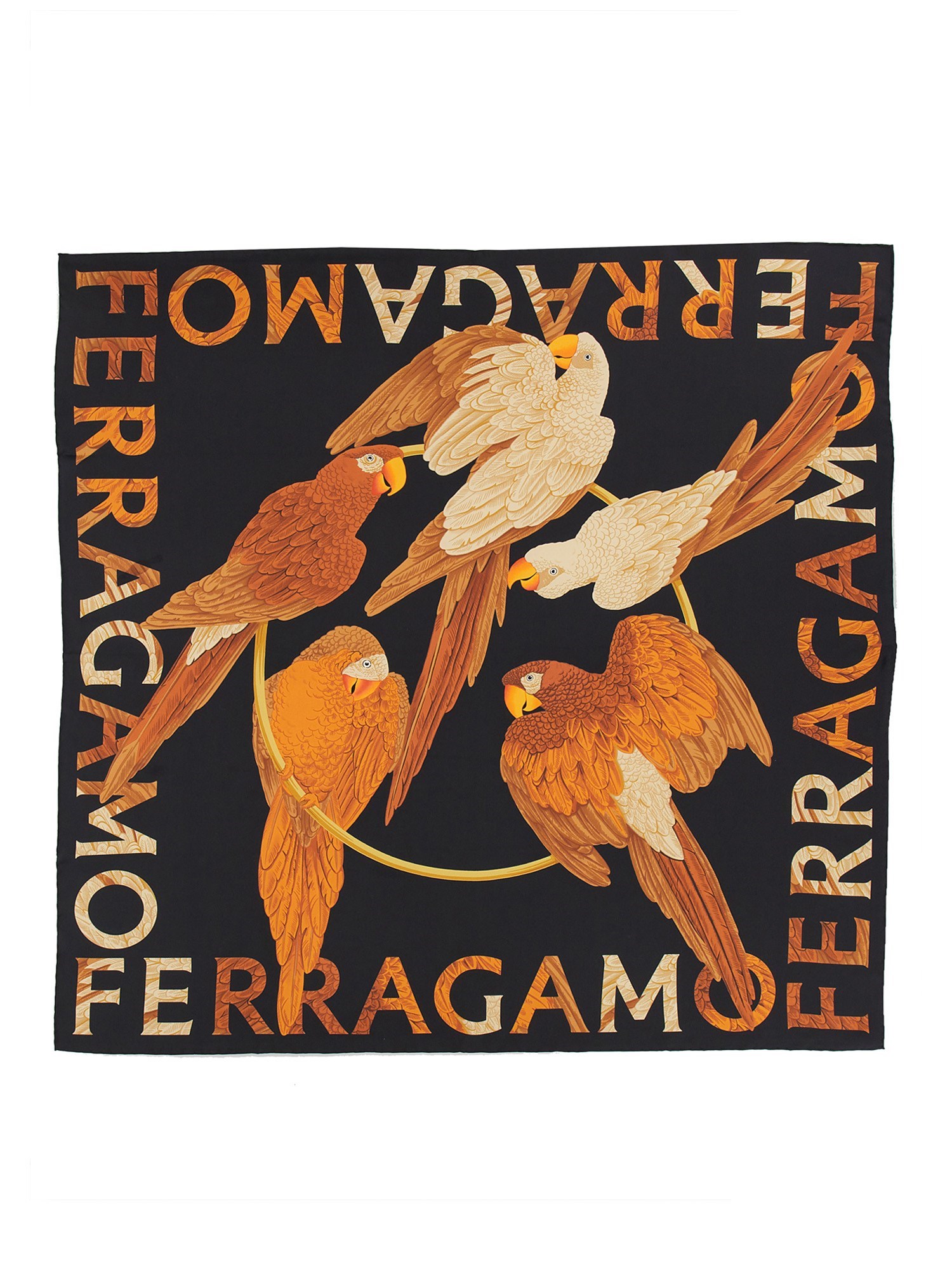 FERRAGAMO    SILK SCARF