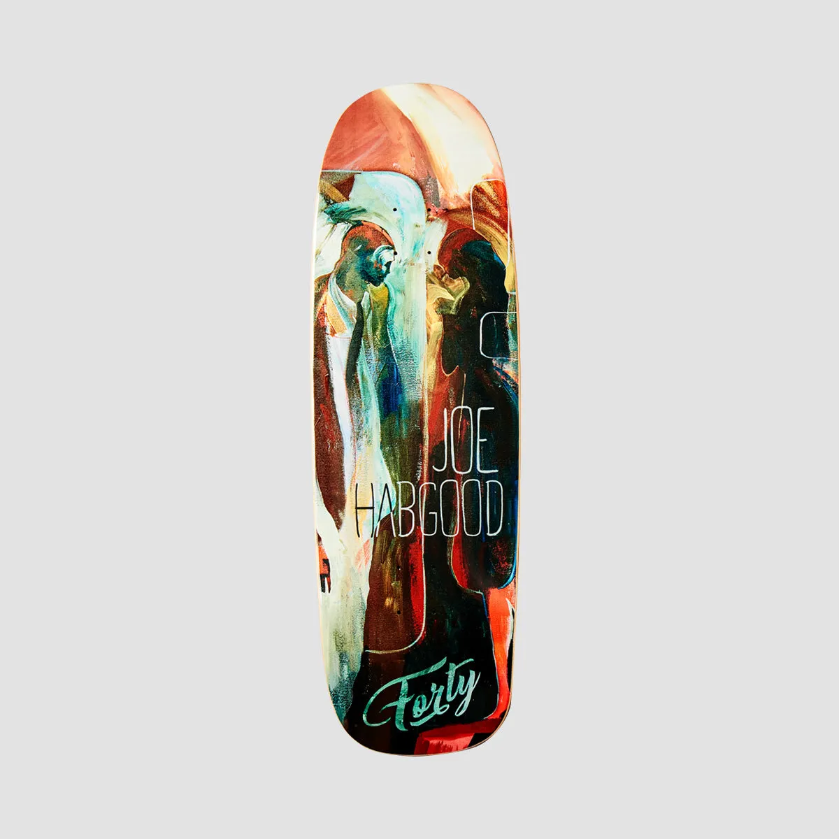 Forty Joe Habgood Pro Bear Shaped Skateboard Deck - 10"