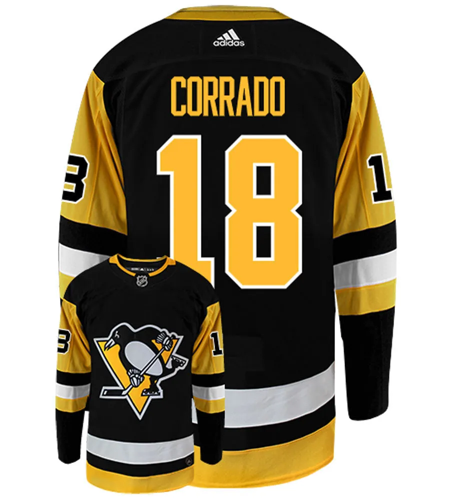 Frank Corrado Pittsburgh Penguins Adidas Authentic Home NHL Hockey Jersey     