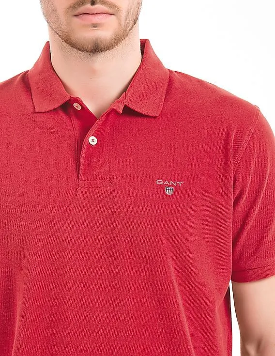 Gant Solid Pique Polo Shirt