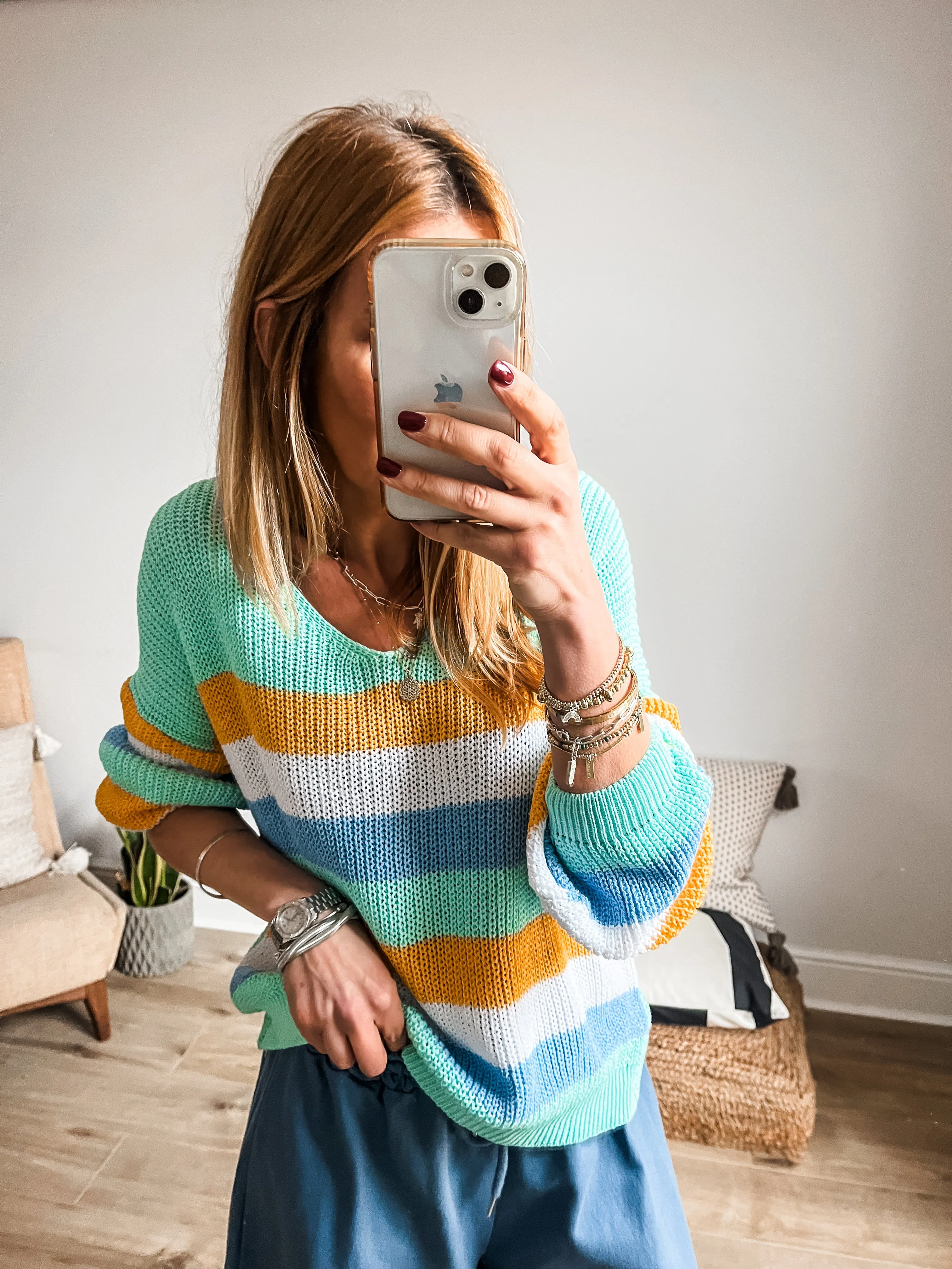 Garland Twist Stripe Jumper