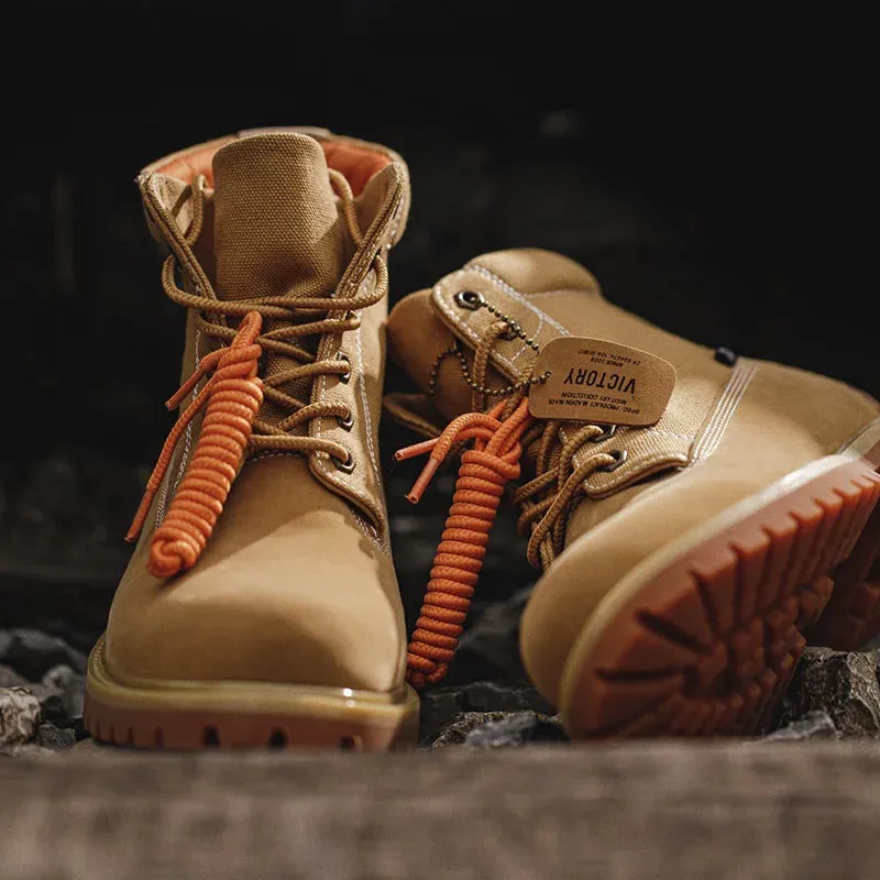 Geumo Tan Workwear Boots