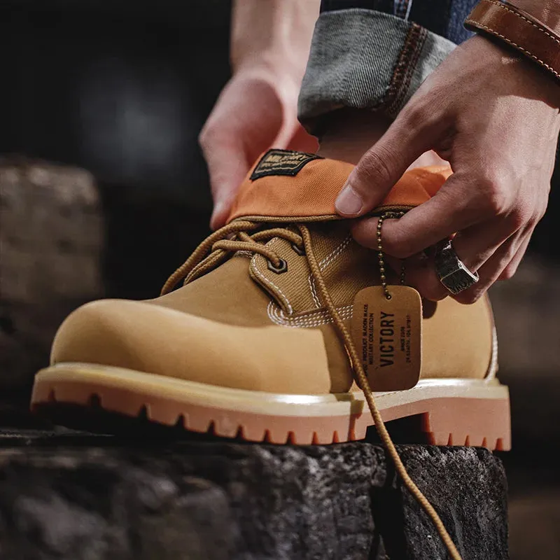 Geumo Tan Workwear Boots